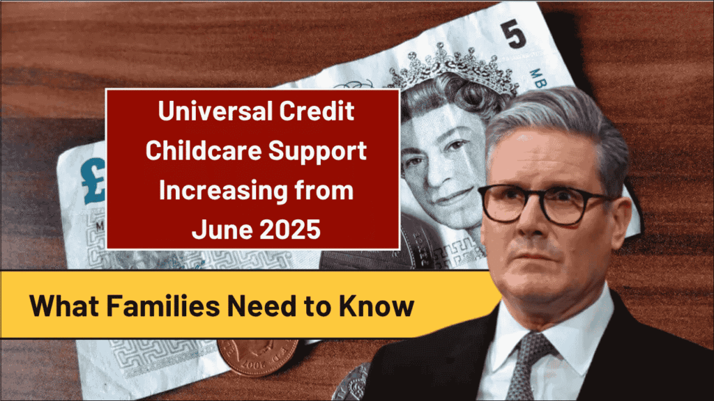 Universal Credit Childcare Support Increasing from June 2025